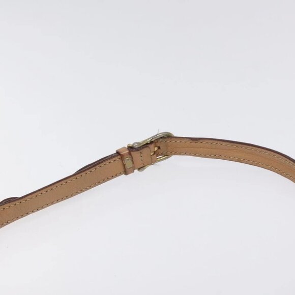 CELINE Macadam Canvas Shoulder Bag PVC Leather Brown Gold Auth - Picture 2 of 16